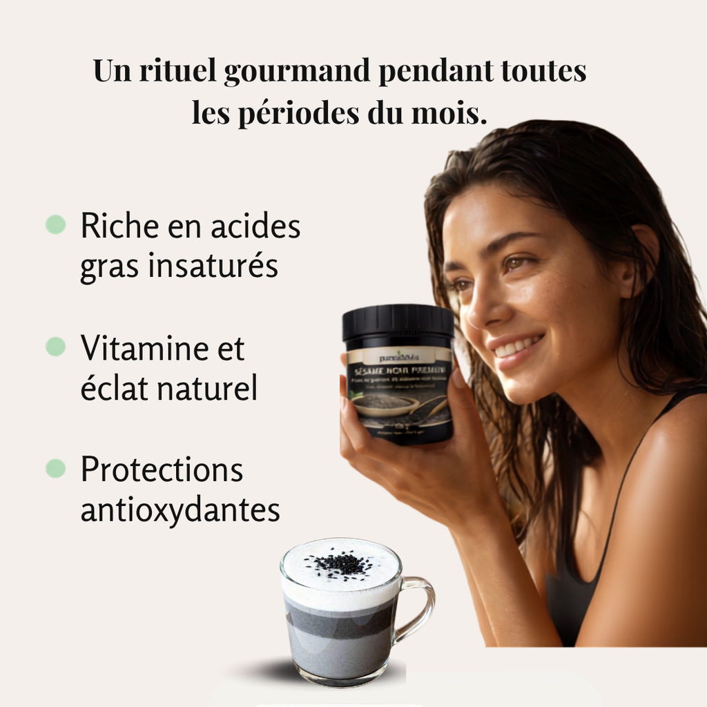 Poudre de Sésame Noir Premium — 150g