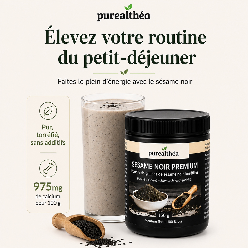 Poudre de Sésame Noir Premium — 150g