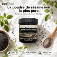 Poudre de Sésame Noir Premium — 150g
